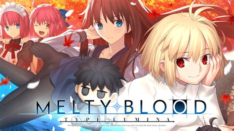 MELTY BLOOD: TYPE LUMINA official website.